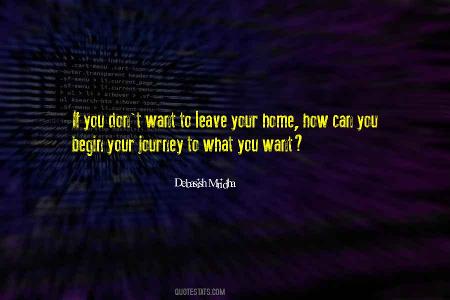 Quotes About Journey Home #91590