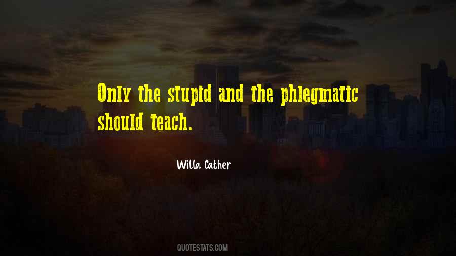 You Can't Teach Stupid Quotes #436926