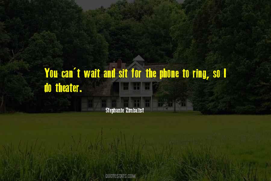 You Can't Wait Quotes #1642000