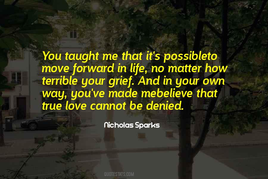 You Cannot Move Forward Quotes #222824