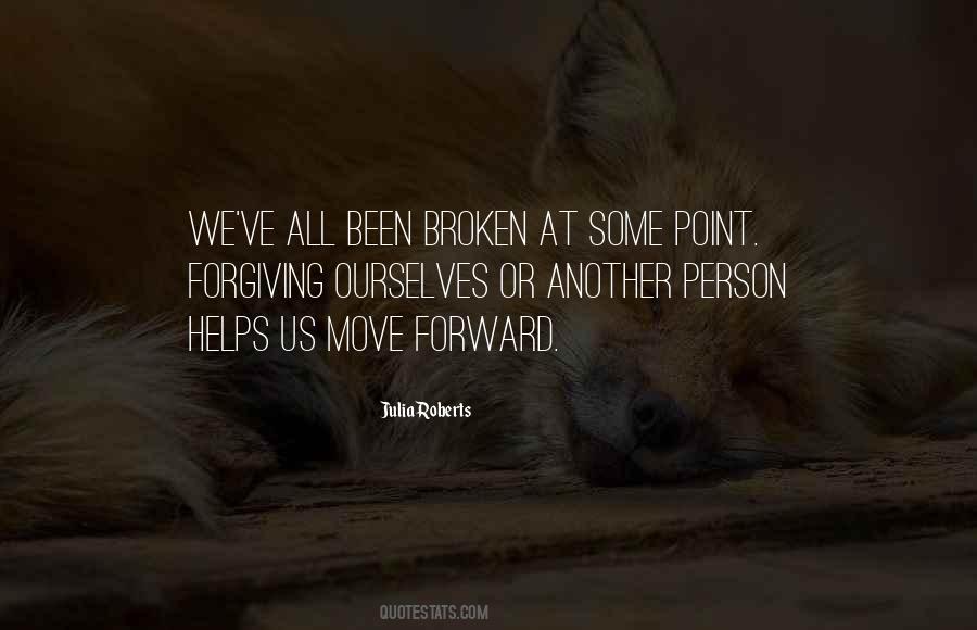 You Cannot Move Forward Quotes #55583