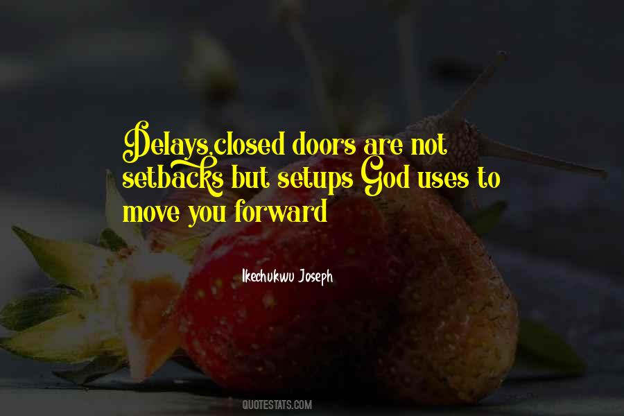 You Cannot Move Forward Quotes #87134