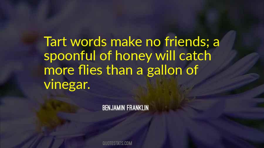 You Catch More Flies With Honey Than Vinegar Quotes #361596