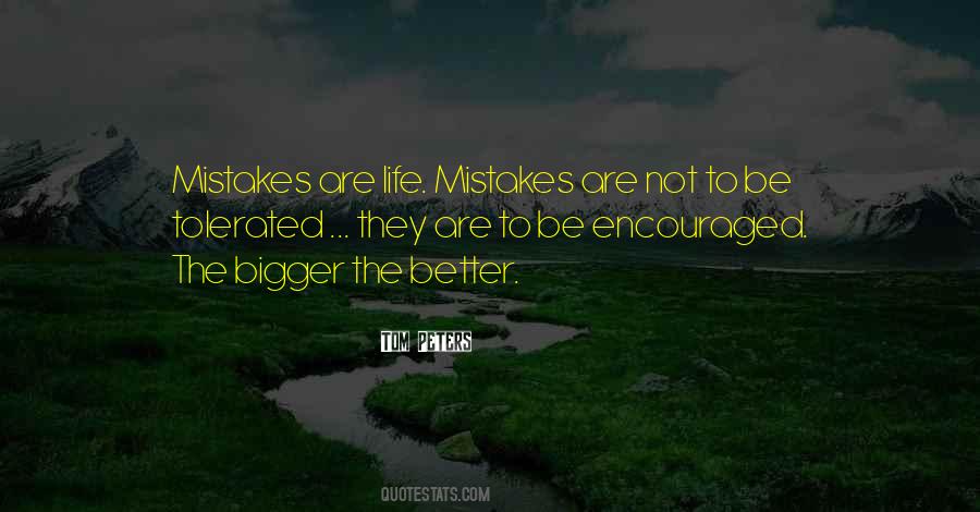 Quotes About Life Mistakes #10110