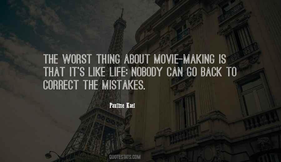 Quotes About Life Mistakes #10667