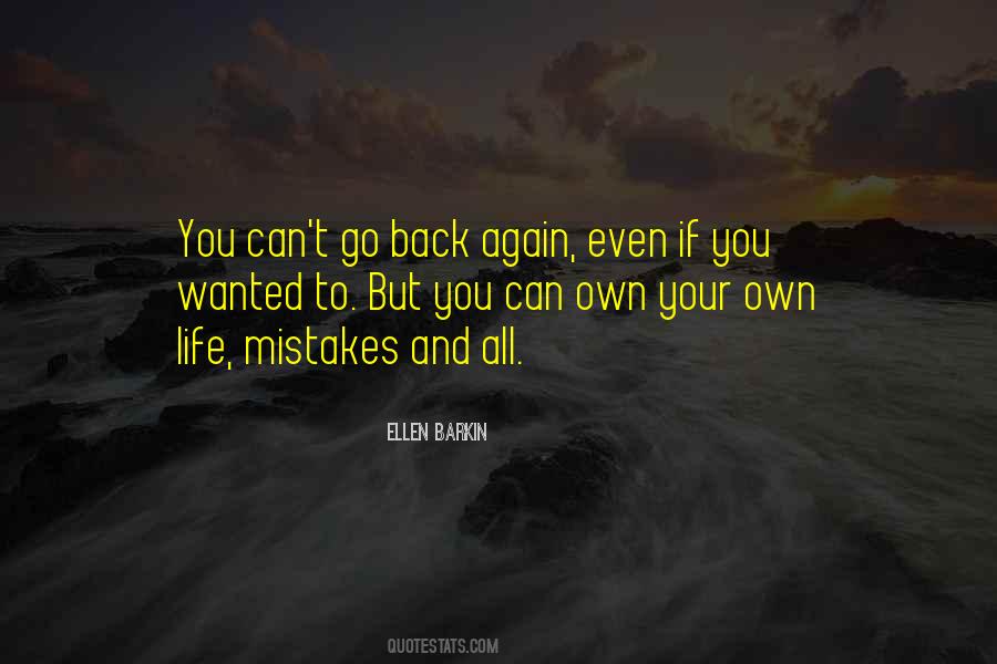 Quotes About Life Mistakes #938504