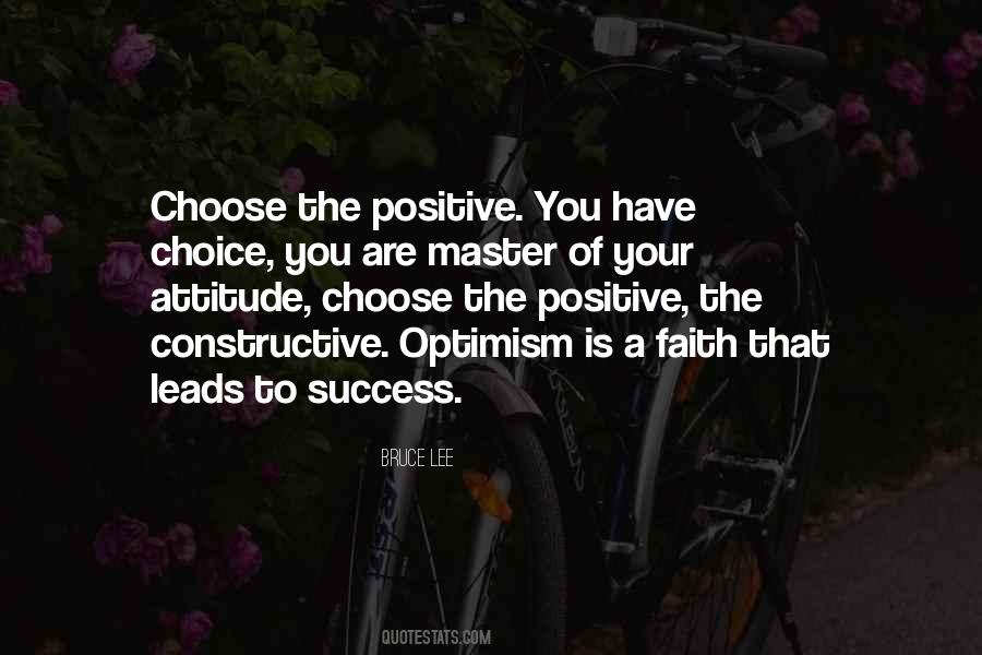 You Choose Your Attitude Quotes #302790