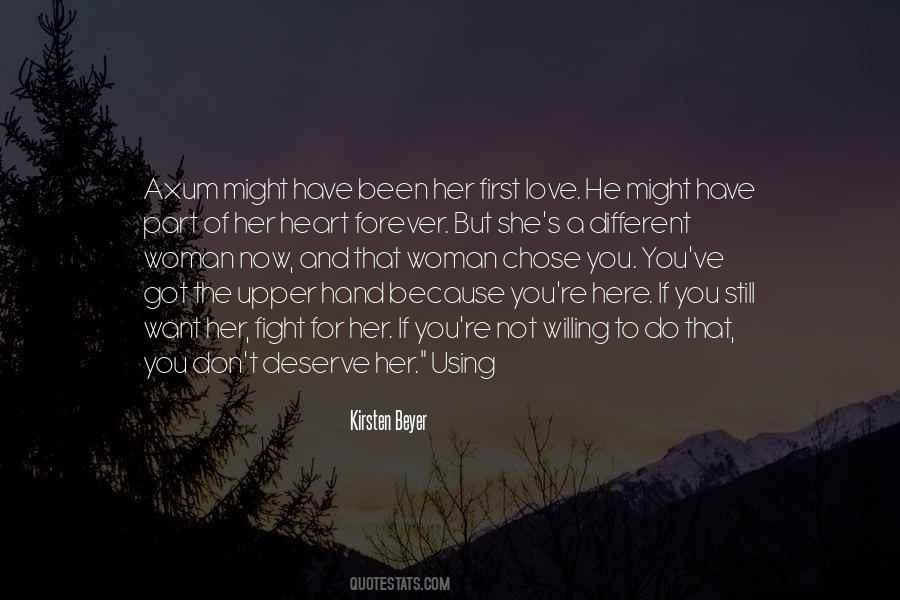 You Chose Her Quotes #1287667