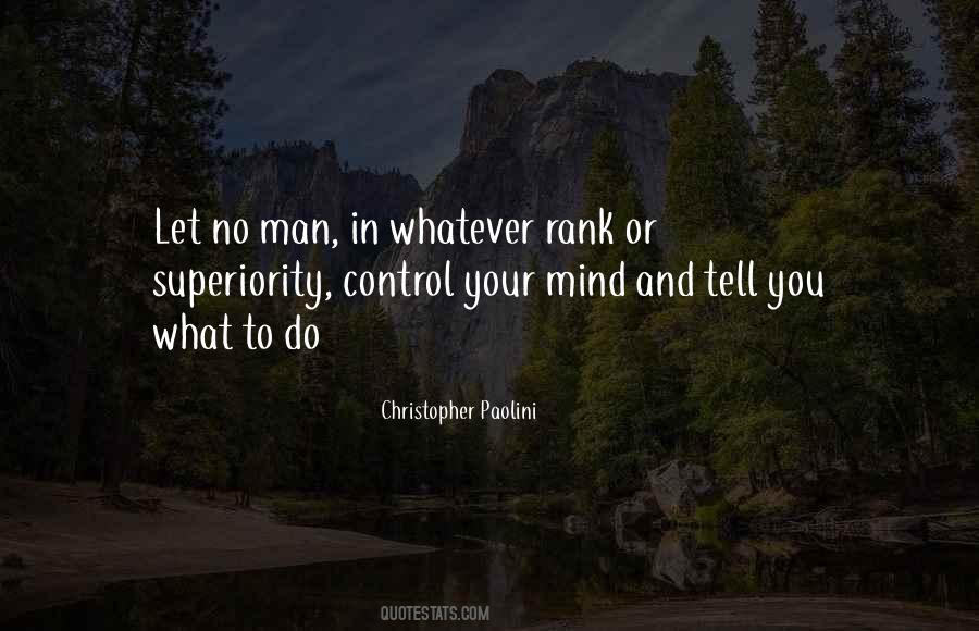 You Control Your Mind Quotes #1526156