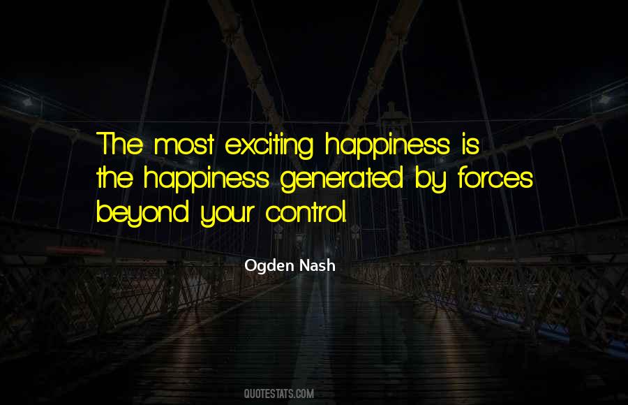 You Control Your Own Happiness Quotes #37152