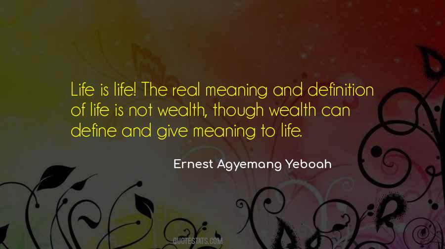 You Define Your Own Life Quotes #110812