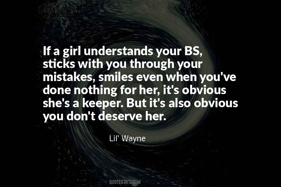 You Deserve Nothing Quotes #170350