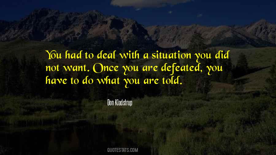 You Did Quotes #1623224