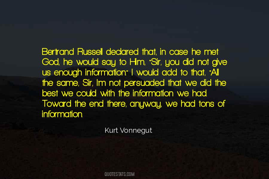 You Did Quotes #1710566