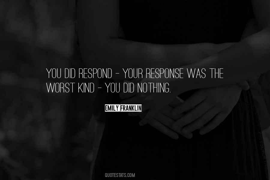 You Did Quotes #1746955