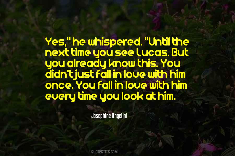 You Didn't Love Him Quotes #1038560