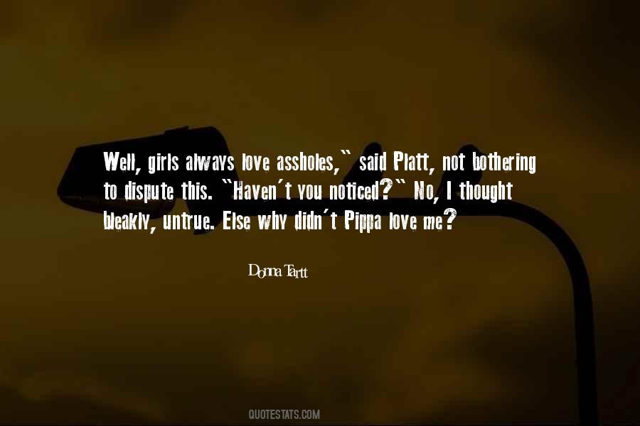 You Didn't Love Me Quotes #537265
