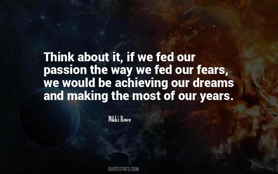 Quotes About Fears And Dreams #286831