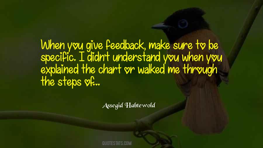 You Didn't Understand Me Quotes #1233569
