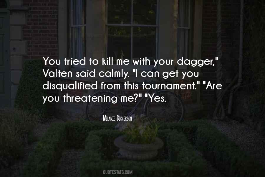 You Disqualified Quotes #1698608