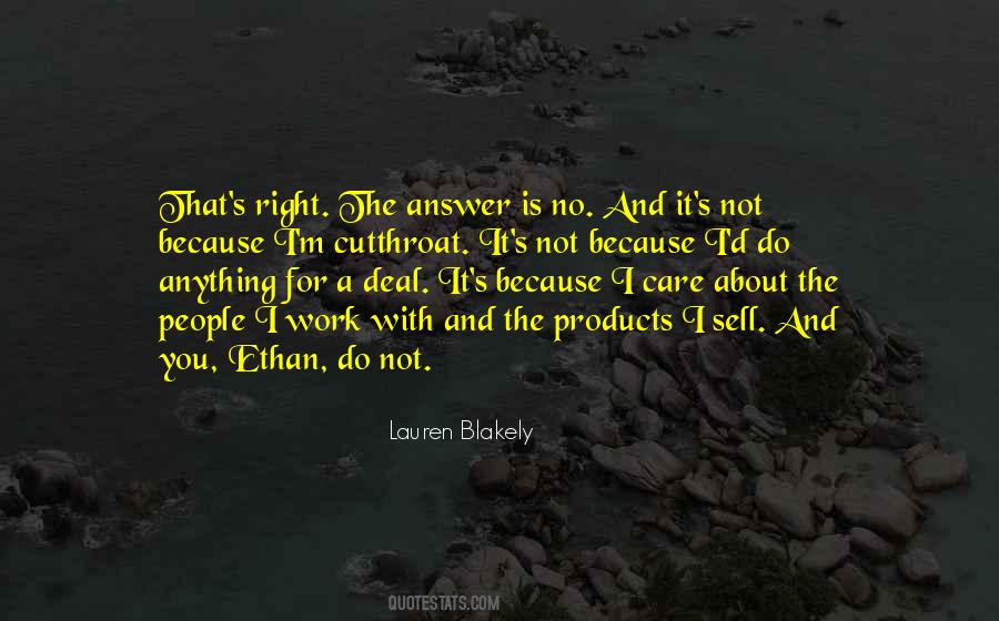You Do Not Care Quotes #116128