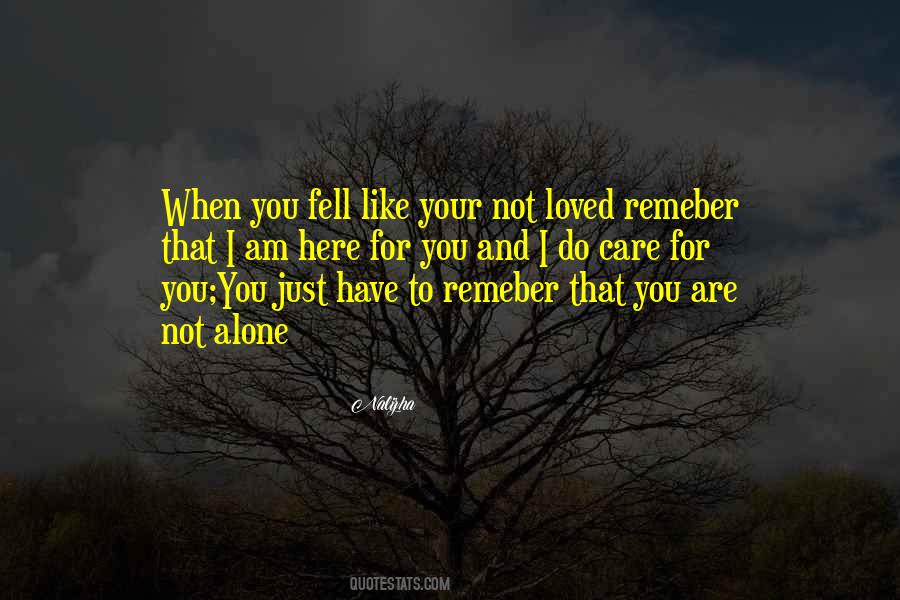 You Do Not Care Quotes #233560