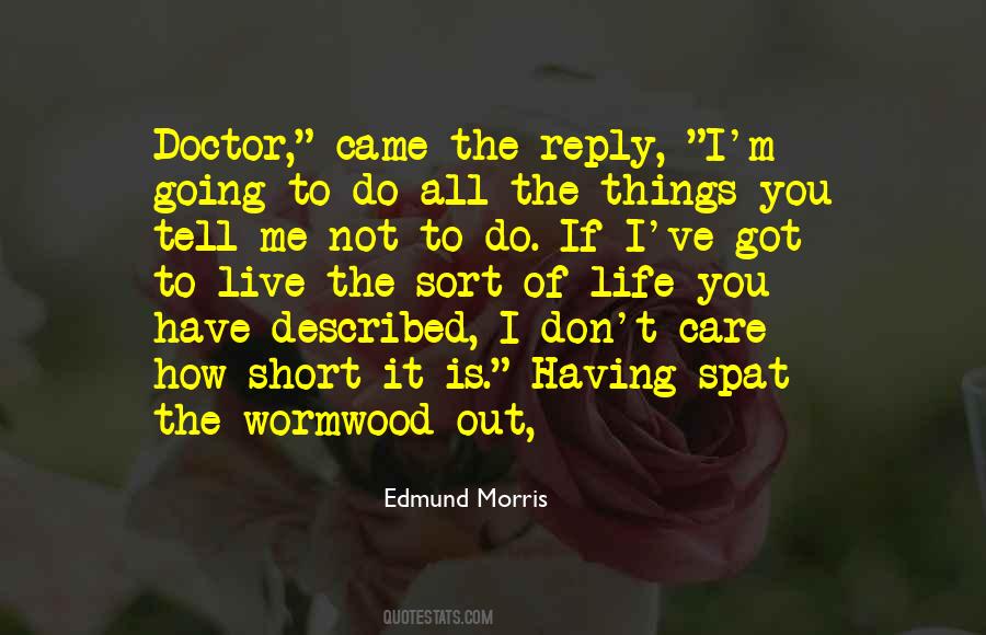 You Do Not Care Quotes #281738