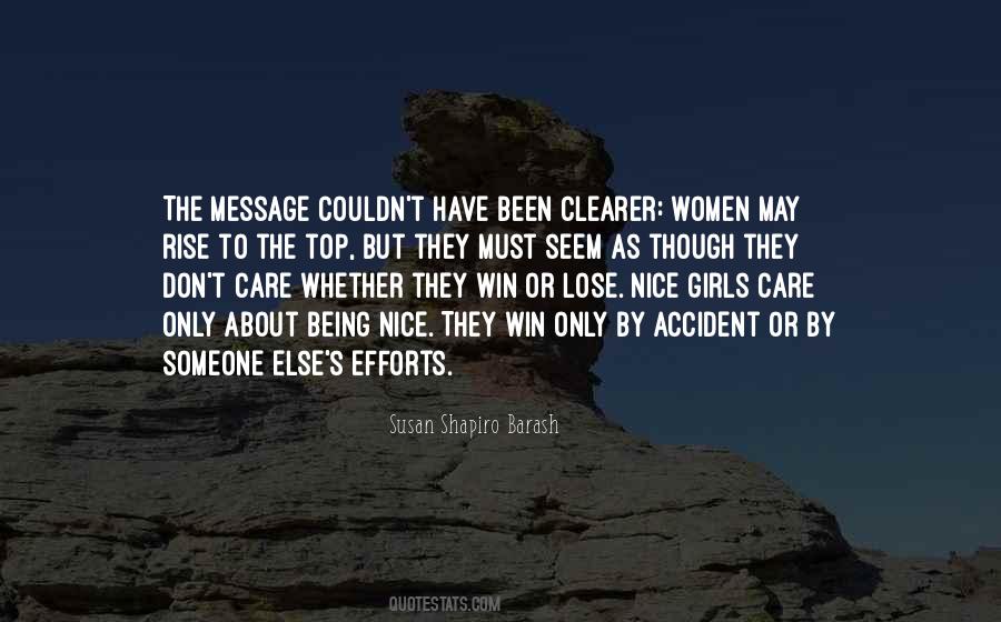 You Don't Care If You Lose Me Quotes #715305