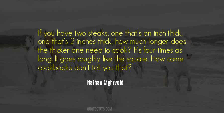 You Don't Cook Quotes #1115708