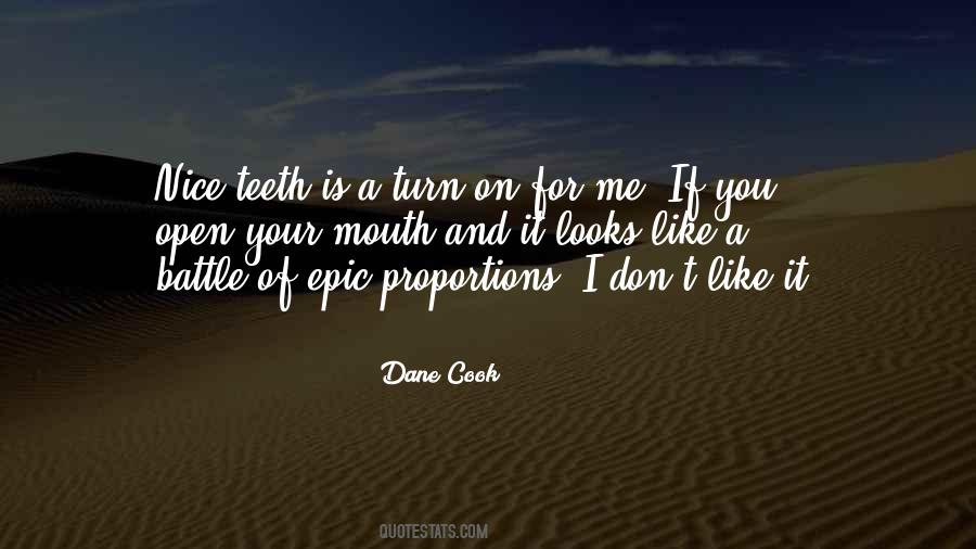 You Don't Cook Quotes #303189