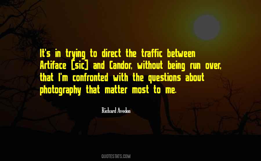 Quotes About Being Run Over #1371772
