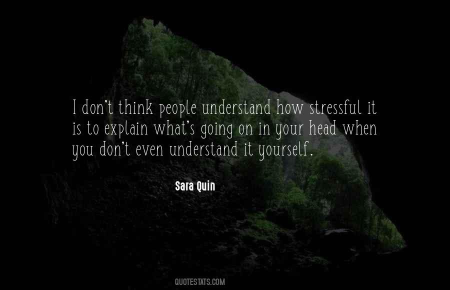 You Don't Even Understand Quotes #1685903