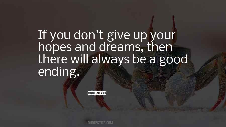 You Don't Give Up Quotes #1745273