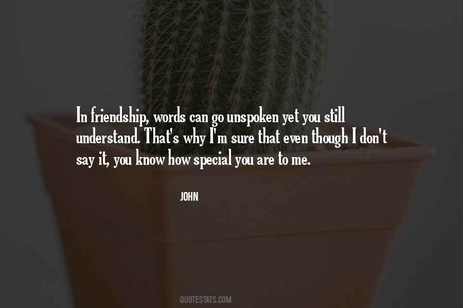 You Don't Know How Special You Are Quotes #1170824
