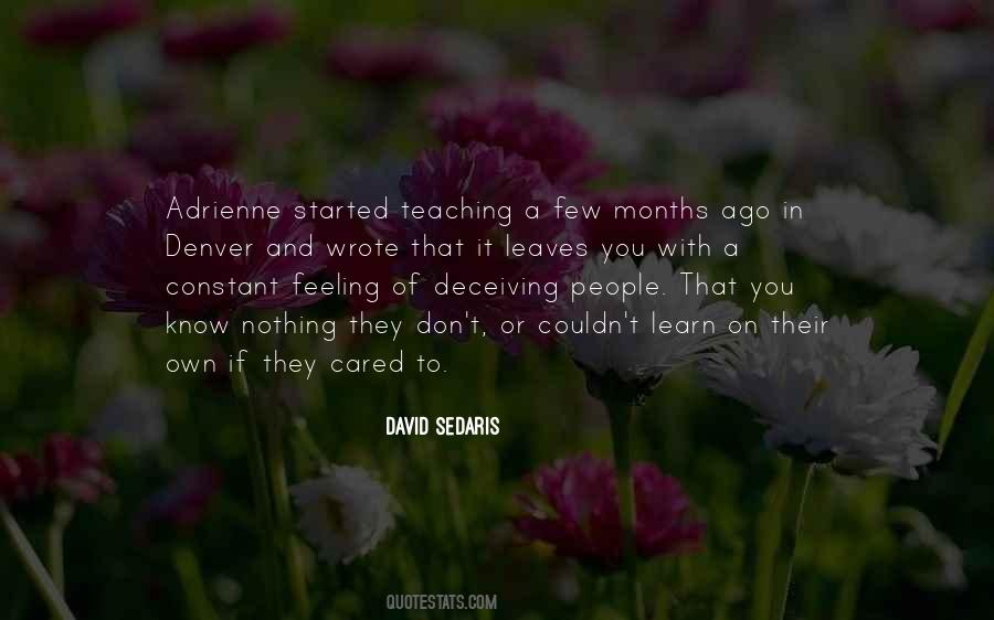 You Don't Know Nothing Quotes #470520