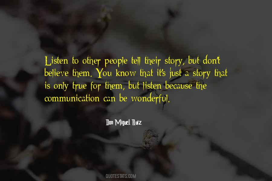 You Don't Know Their Story Quotes #1078026
