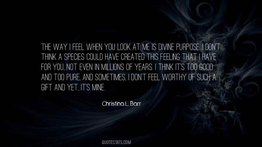 You Don't Think Of Me Quotes #1526224