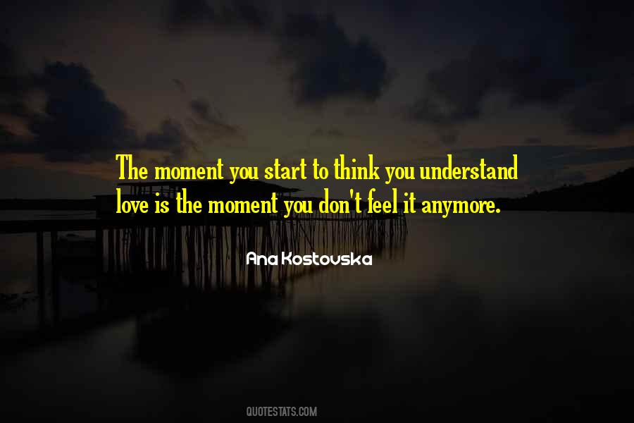 You Don't Understand Me Anymore Quotes #1638835
