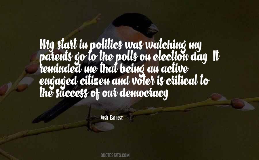 Quotes About Election Day #1592298