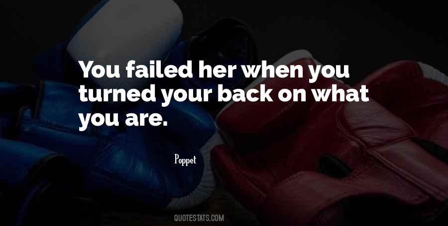 You Failed Quotes #313596