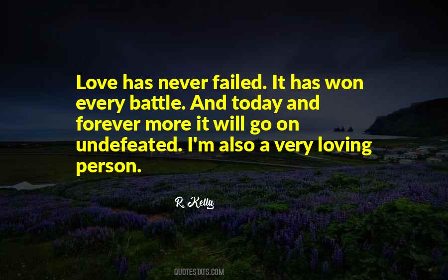 You Failed To Love Me Quotes #643604