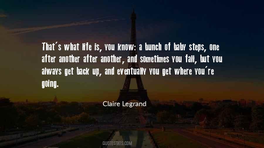 You Fall Get Back Up Quotes #1299538