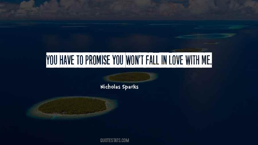 You Fall In Love With Me Quotes #156843