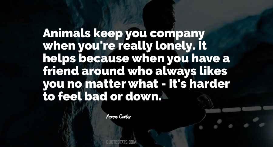 You Feel Lonely Quotes #1529160