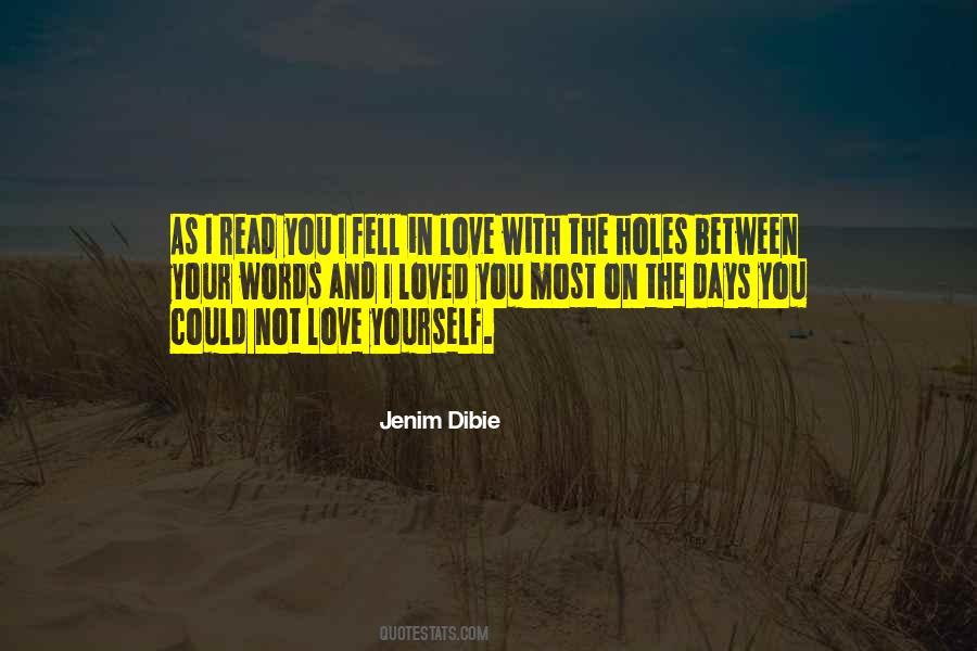 You Fell In Love Quotes #465536