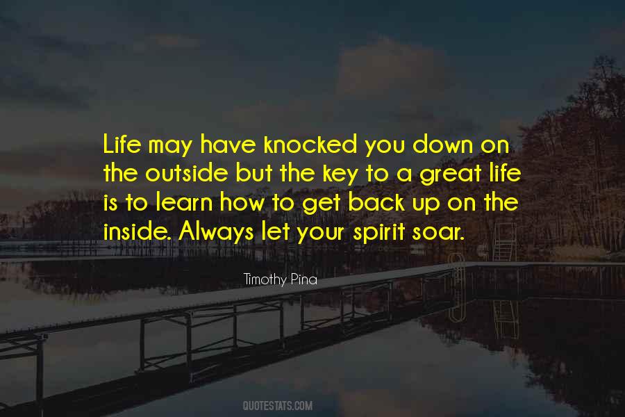 You Get Knocked Down Quotes #906640