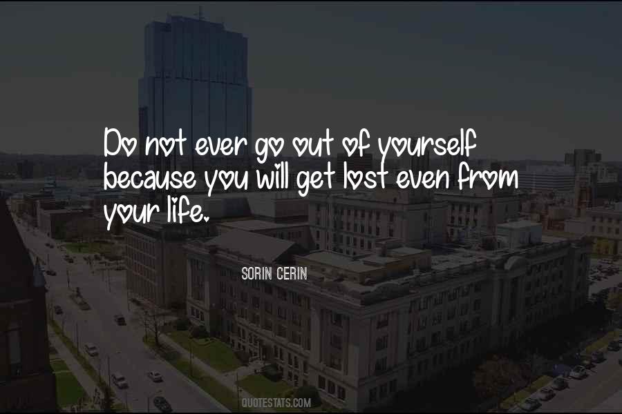 You Get Lost Quotes #239519