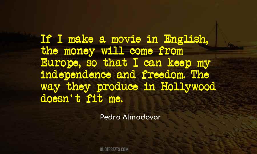 Quotes About Almodovar #806186