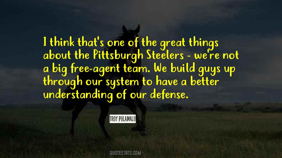 Quotes About Pittsburgh Steelers #1520753