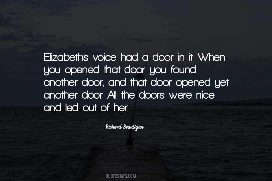 You Have A Nice Voice Quotes #1099730